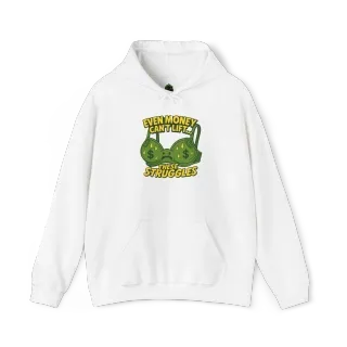 Hoodie 064 Front White